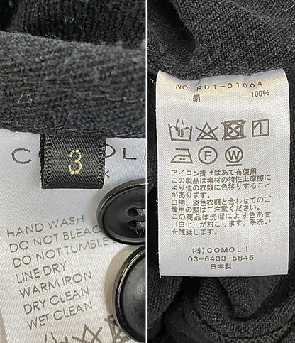 COMOLI コモリ 20SS R01-01004 シルクネップオールインワン メンズ SIZE 3