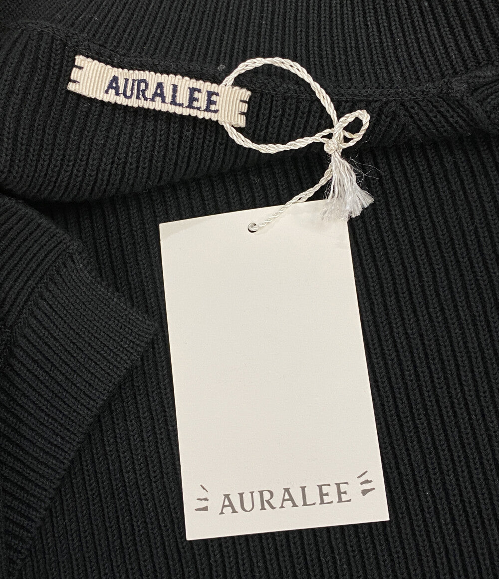 美品 AURALEE カーディガン SUPER HARD TWIST RIB KNIT CARDIGAN A8SC01TR メンズ SIZE 4 オーラリー