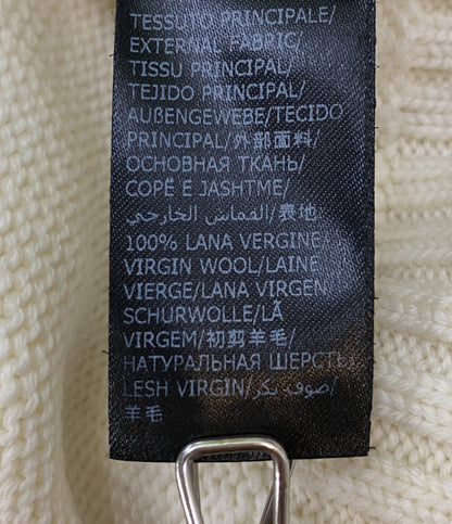 美品 ZANONE カーディガン CHIOTO スタンドカラーカーディガン ホワイト メンズ SIZE 46 ザノーネ