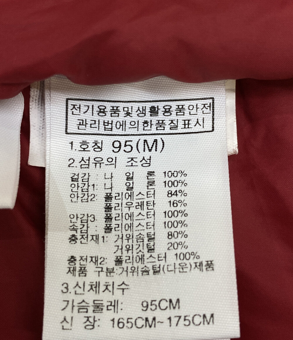 THE NORTH FACE ダウンジャケット NJ1DJ66C レッド メンズ SIZE M ザ・ノースフェイス