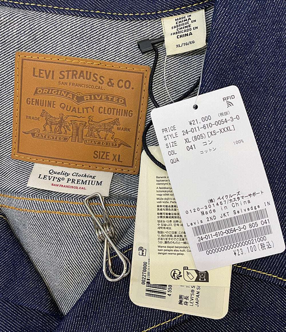 美品 LEVI'S デニムジャケット JOURNAL STANDARD 別注 2nd メンズ SIZE XL リーバイス