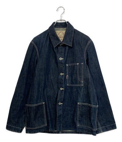 EVISU エヴィス カバーオール LOT1951 インディゴブルー メンズ SIZE 38