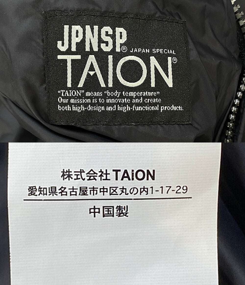 TAION タイオン ダウンジャケット シバーシブル BEAMS別注 メンズ SIZE L