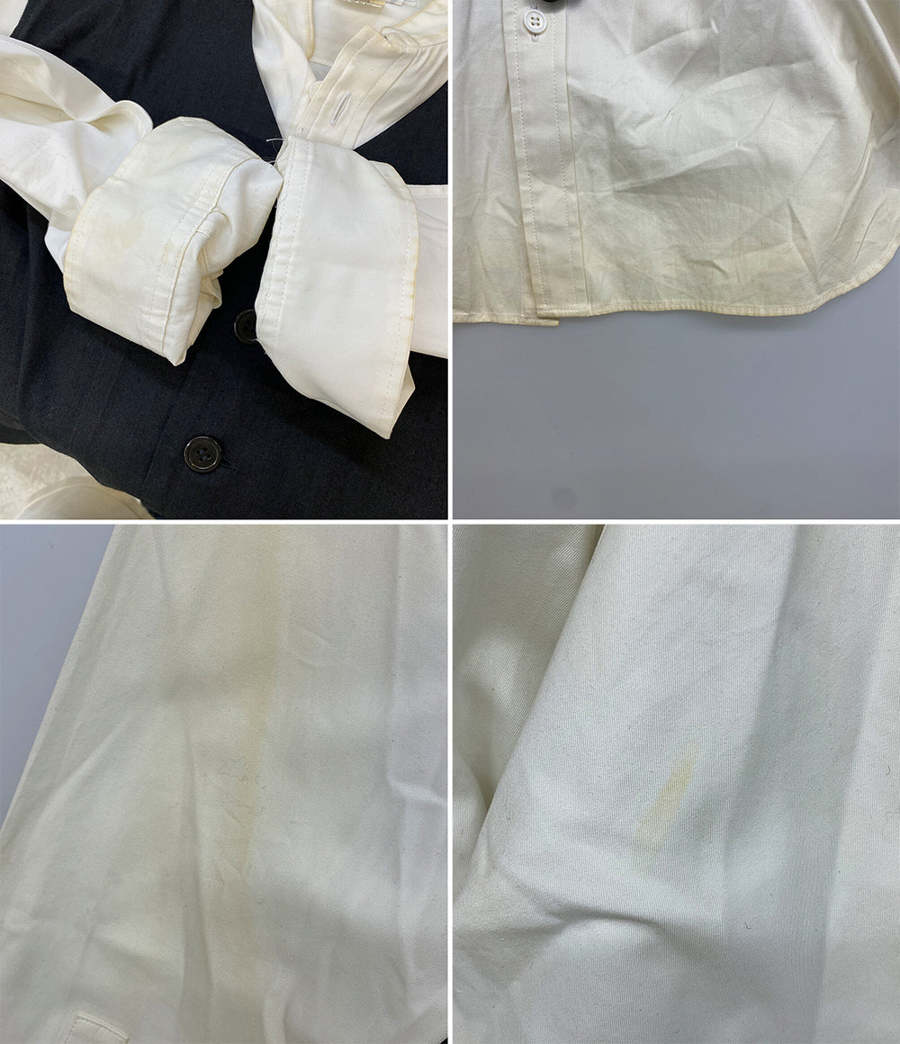 YOHJI YAMAMOTO POUR HOMME ドッキングシャツ 敗残兵期 08SS メンズ SIZE 3 ヨウジヤマモトプールオム