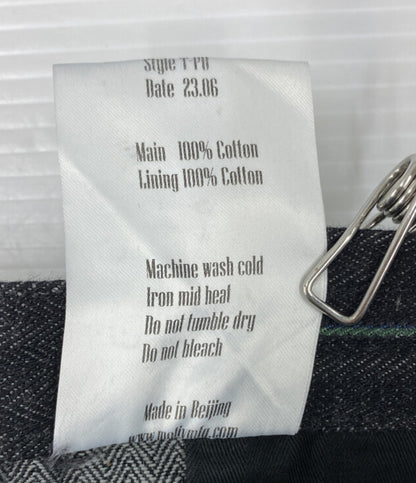 MotivMfg モチーフエムエフジー デニムパンツ 2タック ツイル 23AW メンズ SIZE 34