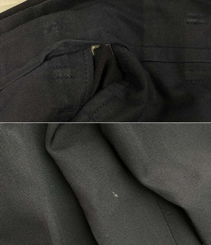 COMME des GARCONS HOMME PLUS 2タックスラックスパンツ ネイビー 90ss PP-11072M メンズ SIZE M コムデギャルソンオムプリュス