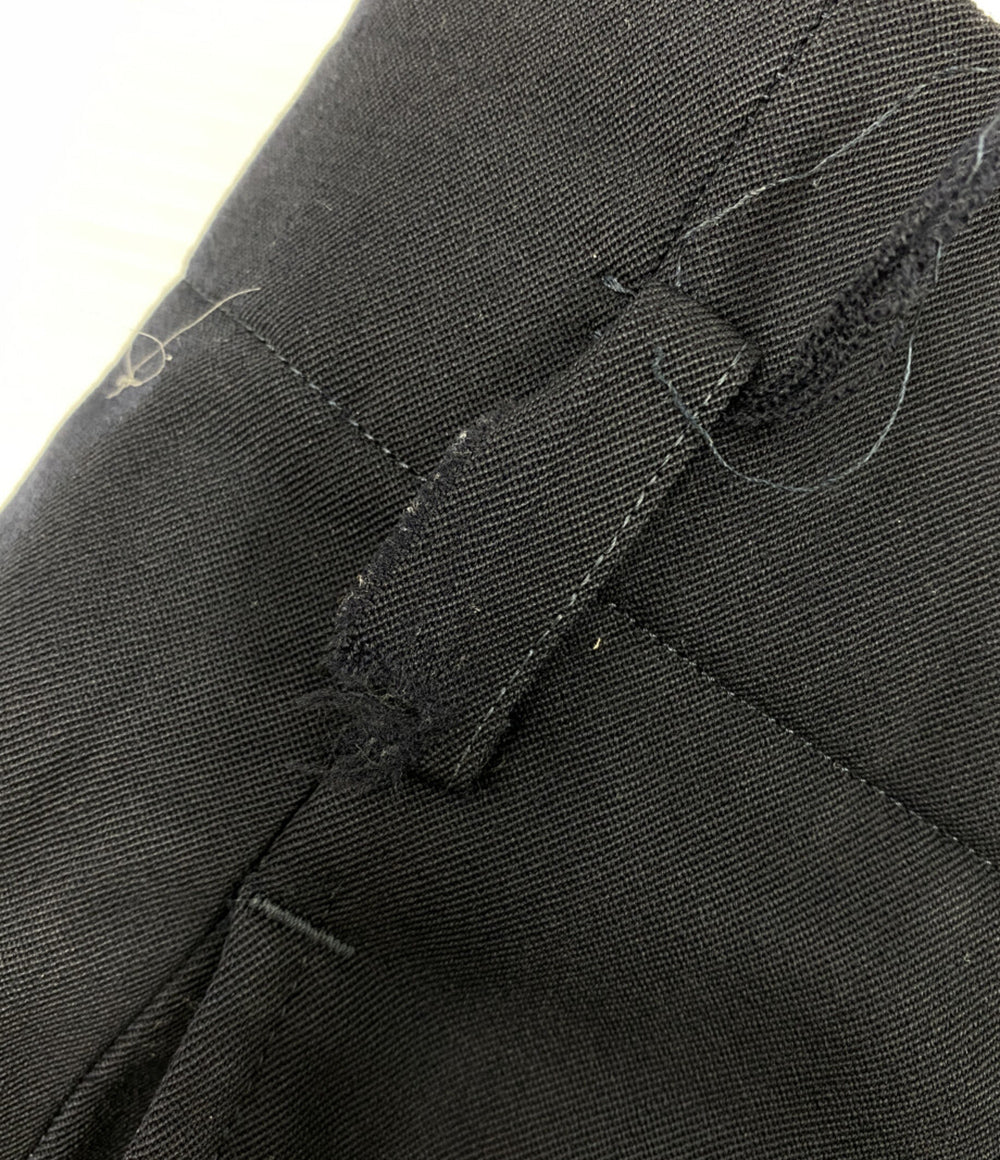 COMME des GARCONS HOMME PLUS 2タックスラックスパンツ ネイビー 90ss
