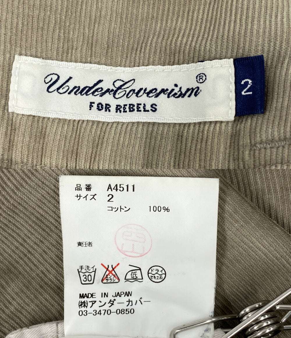 UNDERCOVERISM コーデュロイパンツ A4511 メンズ SIZE 2 アンダーカバーイズム