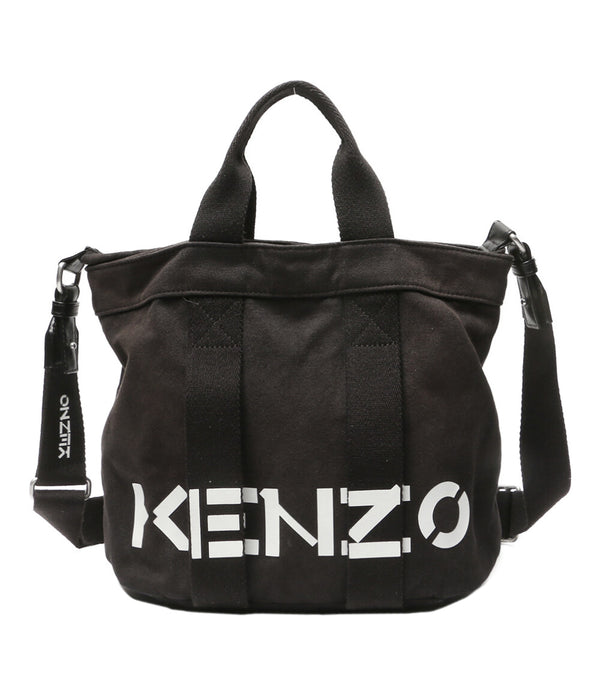 KENZO ショルダーバッグ キャンバス生地 AL1201-FC5 ブラック メンズ