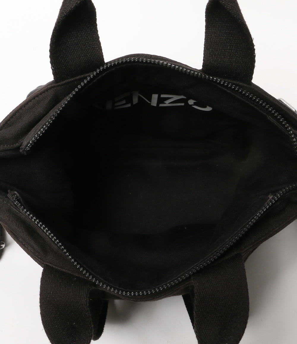 KENZO ショルダーバッグ キャンバス生地 AL1201-FC5 ブラック メンズ ケンゾー