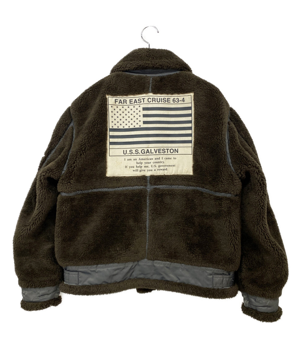 AVIREX ミリタリージャケット RETRO BOA B-3 TOPGUN ブラウン メンズ