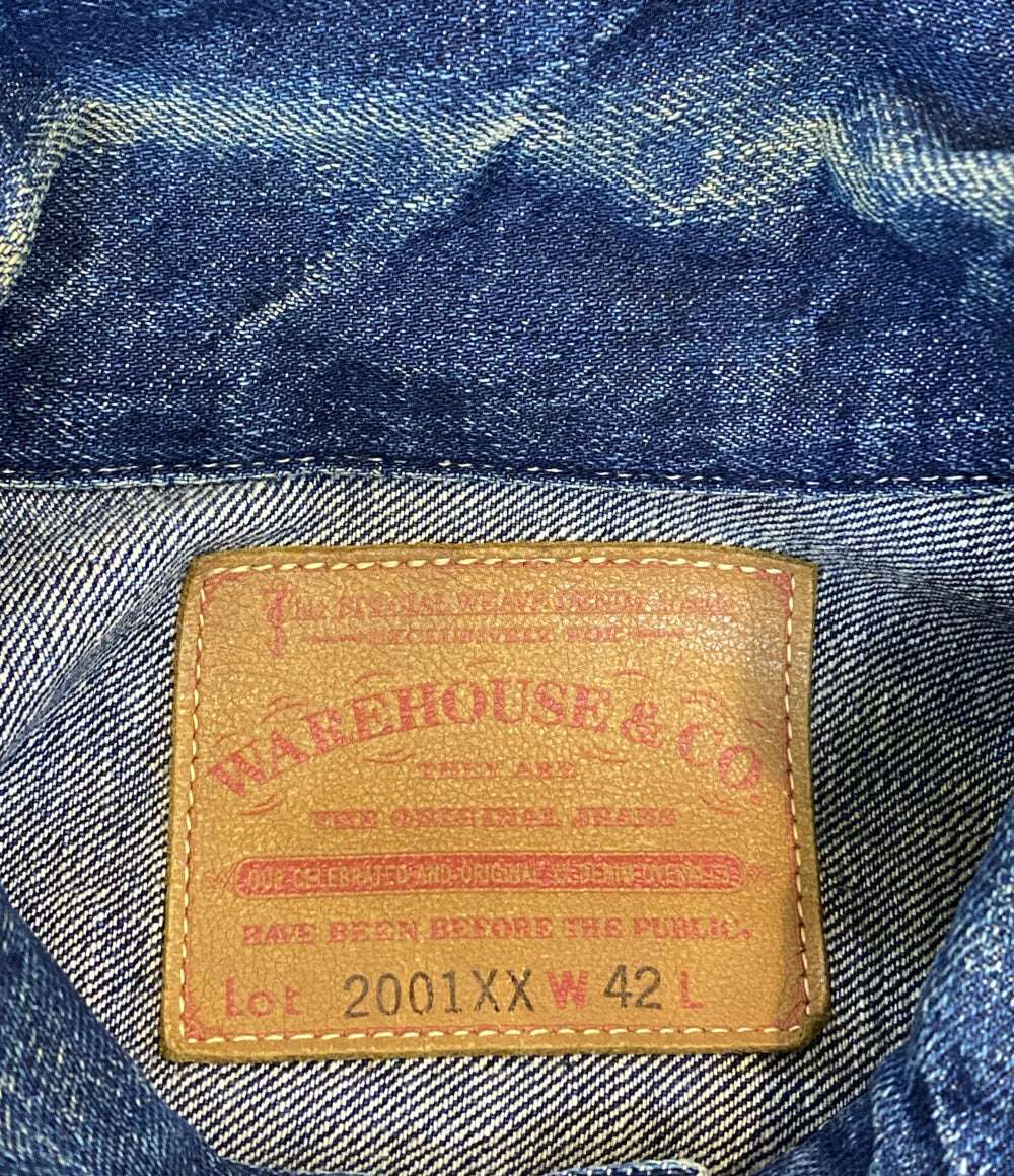 WARE HOUSE デニムジャケット 2001xx 1stモデル ブルー メンズ SIZE 42 ウエアハウス