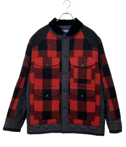 JUNYA WATANABE MAN カバーオール チェック WH-J016 メンズ SIZE L コムデギャルソンジュンヤワタナベマン