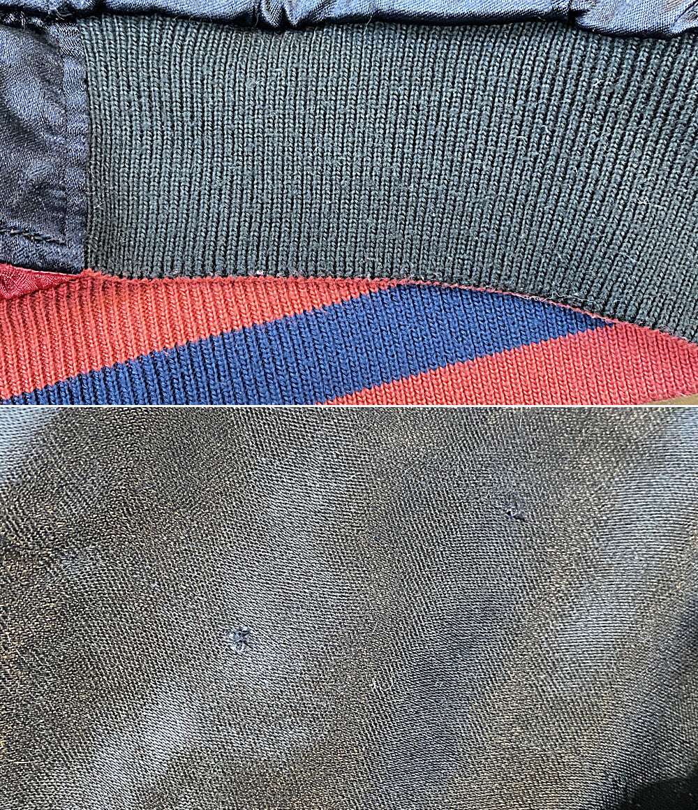 DENIME スカジャン リバーシブル レッド 天使・悪魔 メンズ SIZE 40 ドゥニーム