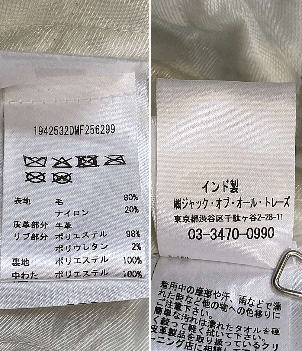 Deus Ex Machina スタジャン SOURMUG COACH JACKET 刺? ブラック メンズ SIZE M デウスエクスマキナ