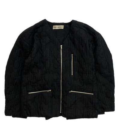ISSEY MIYAKE 銀タグ プリーツキルティングジャケット 90s JG33350 メンズ SIZE M イッセイミヤケ