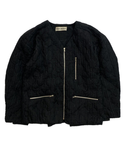 ISSEY MIYAKE 銀タグ プリーツキルティングジャケット 90s JG33350 メンズ SIZE M イッセイミヤケ