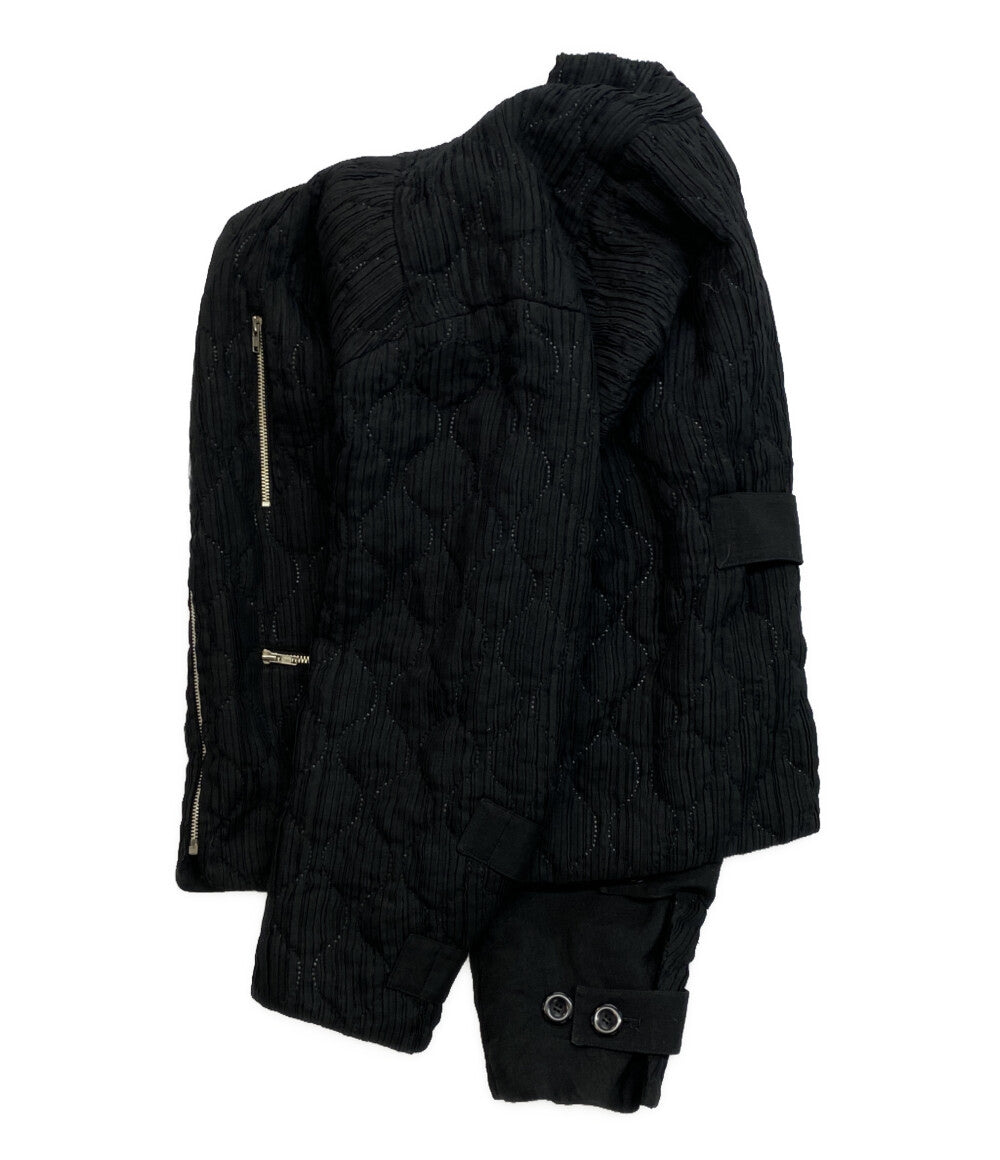 ISSEY MIYAKE 銀タグ プリーツキルティングジャケット 90s JG33350 メンズ SIZE M イッセイミヤケ