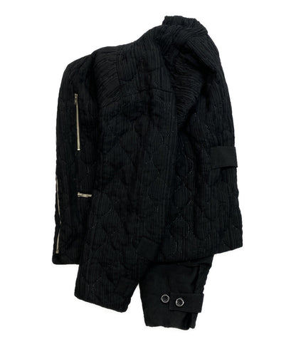 ISSEY MIYAKE 銀タグ プリーツキルティングジャケット 90s JG33350 メンズ SIZE M イッセイミヤケ