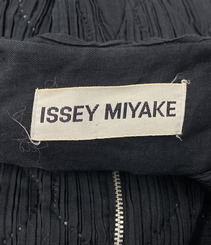 ISSEY MIYAKE 銀タグ プリーツキルティングジャケット 90s JG33350 メンズ SIZE M イッセイミヤケ