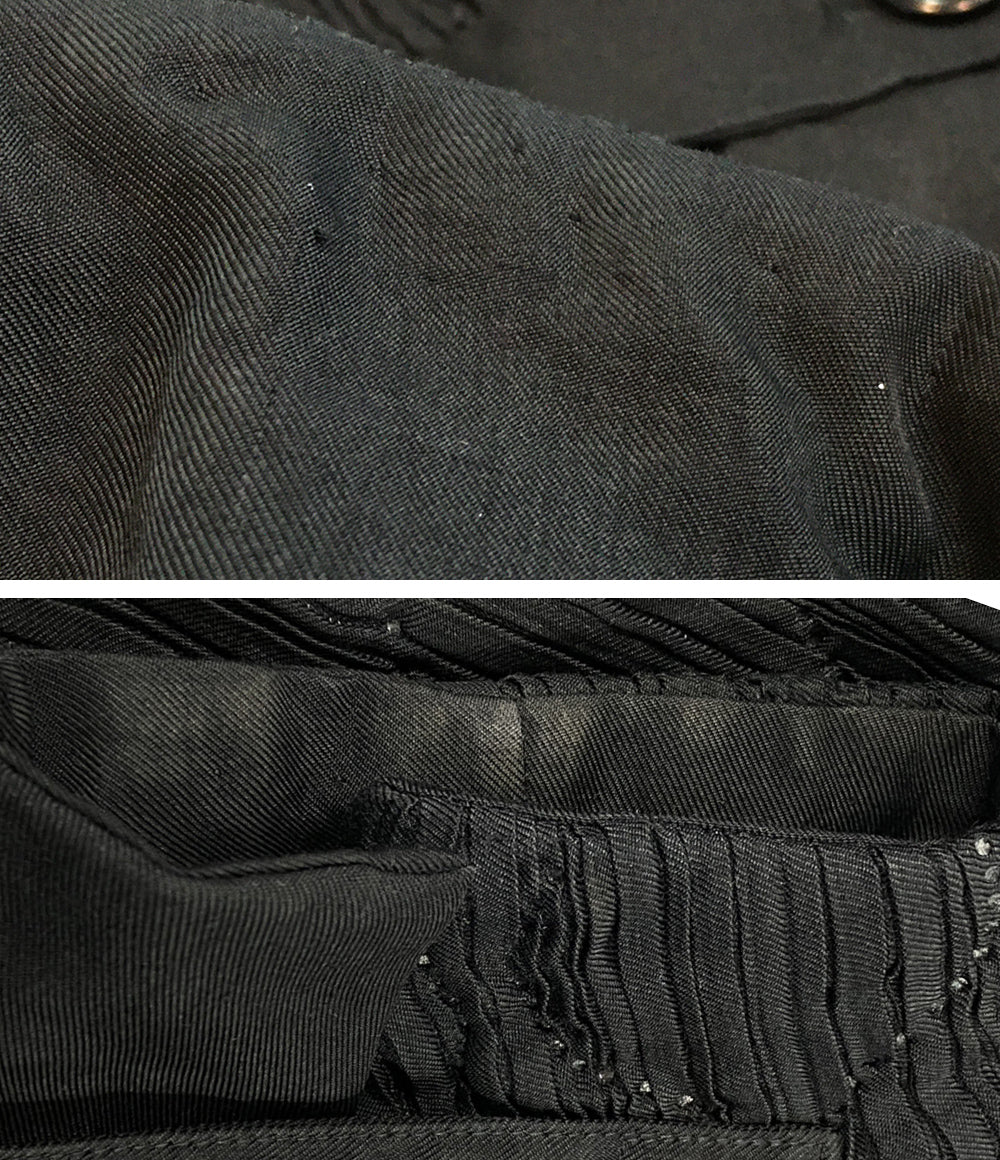 ISSEY MIYAKE 銀タグ プリーツキルティングジャケット 90s JG33350 メンズ SIZE M イッセイミヤケ