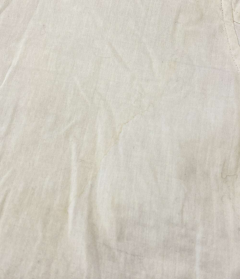 ISSEY MIYAKE MEN ジャケット 筆タグ コットンジャケット ホワイト 80s LG33316 メンズ SIZE S イッセイミヤケ メン