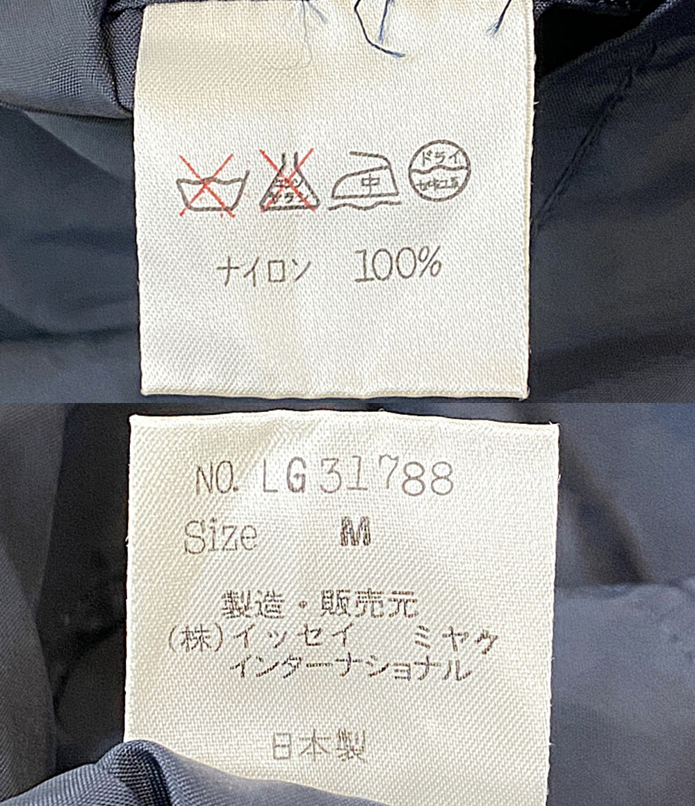 ISSEY MIYAKE MEN ナイロンジャケット ネイビー 80s LG31788 メンズ SIZE M イッセイミヤケ メン