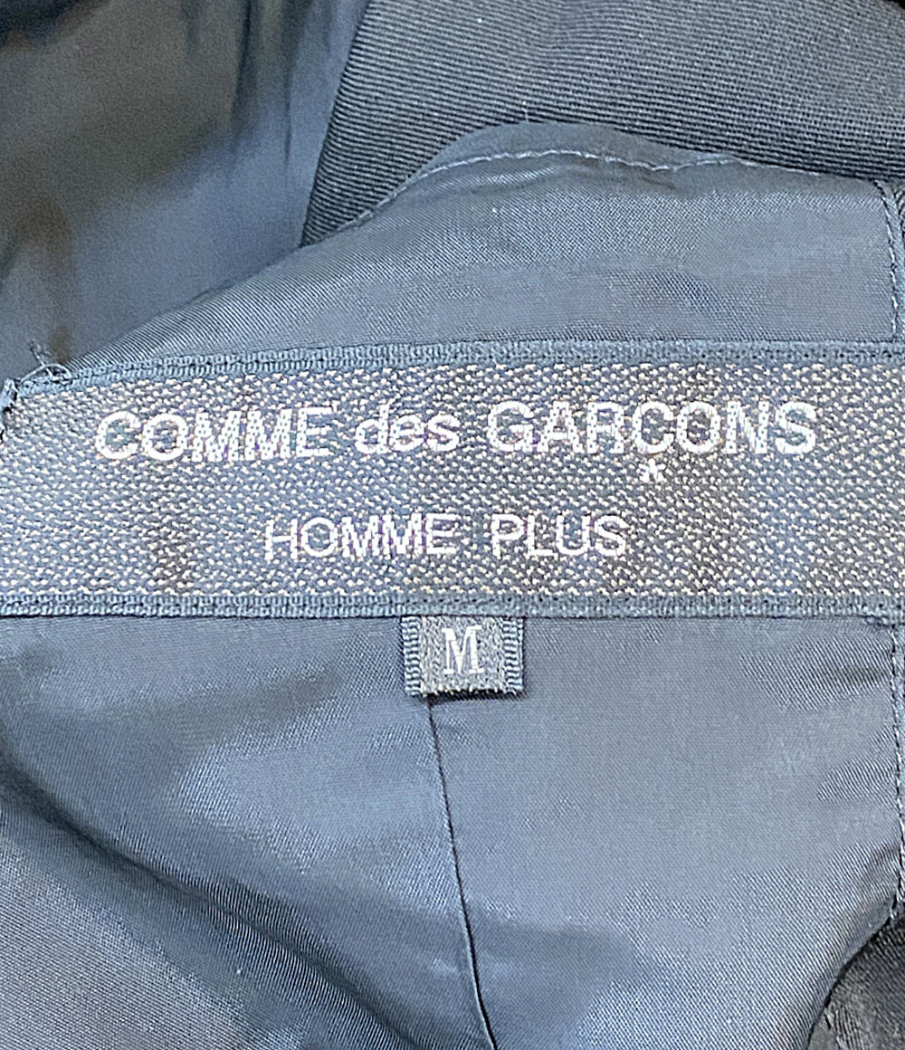COMME des GARCONS HOMME PLUS 短丈テーラードジャケット ブラック
