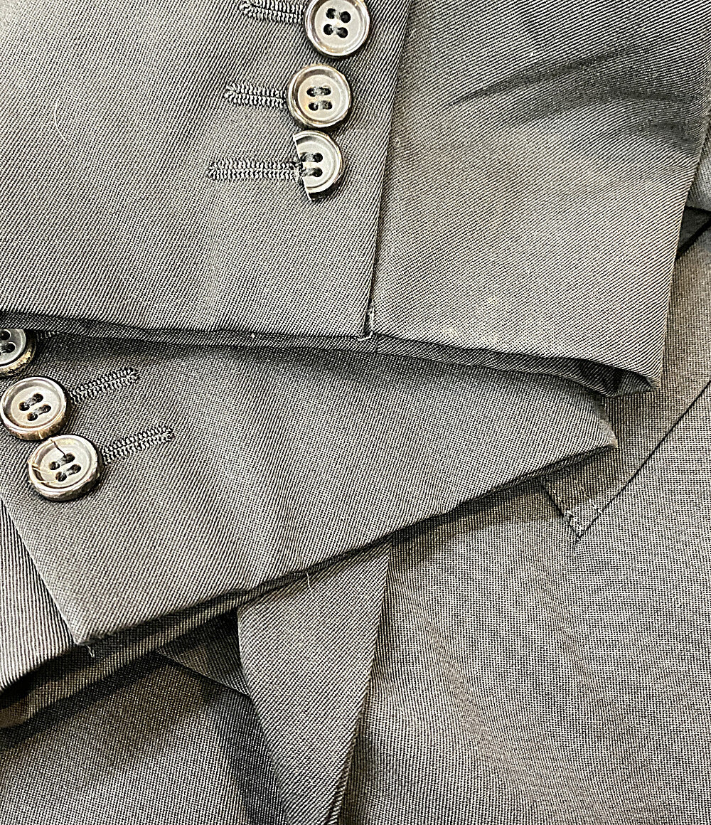 COMME des GARCONS HOMME PLUS 短丈テーラードジャケット ブラック