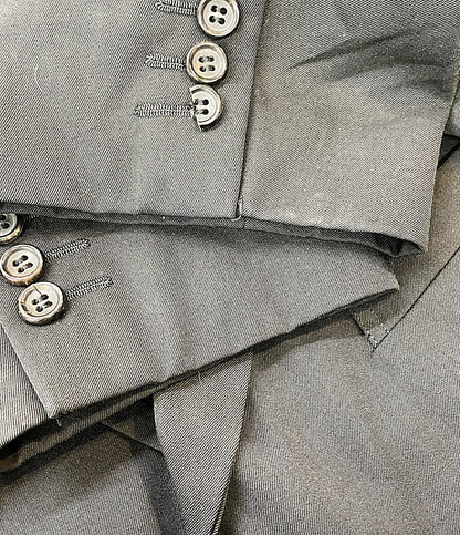COMME des GARCONS HOMME PLUS 短丈テーラードジャケット ブラック 90ss PJ-11010M メンズ SIZE M コムデギャルソンオムプリュス