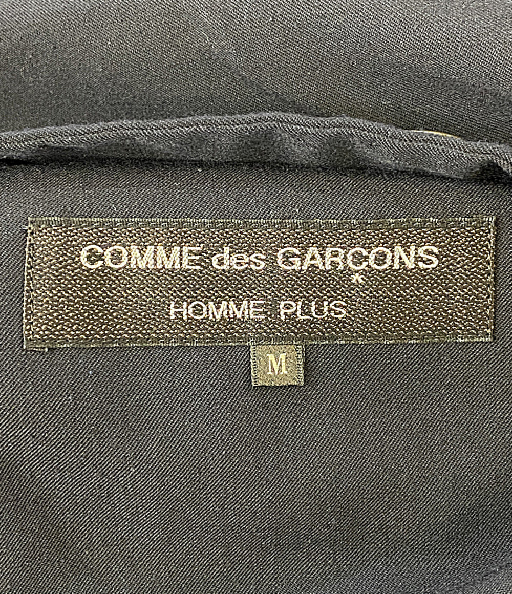 COMME des GARCONS HOMME PLUS プリーツテーラードジャケット ネイビー PJ-11072 メンズ SIZE M コムデギャルソンオムプリュス