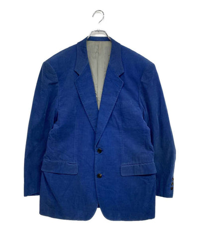 ISSEY MIYAKE テーラードジャケット コーデュロイ ブルー ME11-FD011 メンズ SIZE M イッセイミヤケ