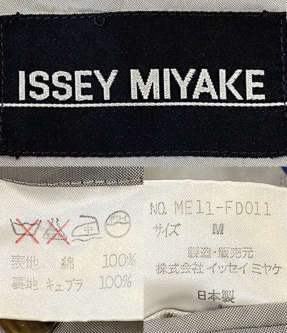 ISSEY MIYAKE テーラードジャケット コーデュロイ ブルー ME11-FD011 メンズ SIZE M イッセイミヤケ