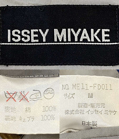 ISSEY MIYAKE テーラードジャケット コーデュロイ ブルー ME11-FD011 メンズ SIZE M イッセイミヤケ