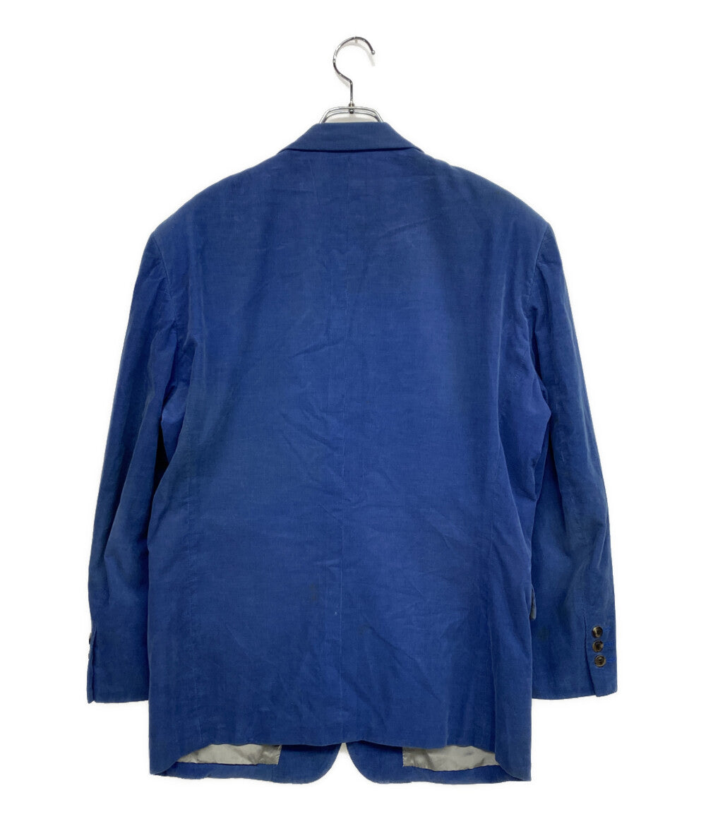 ISSEY MIYAKE テーラードジャケット コーデュロイ ブルー ME11-FD011 メンズ SIZE M イッセイミヤケ