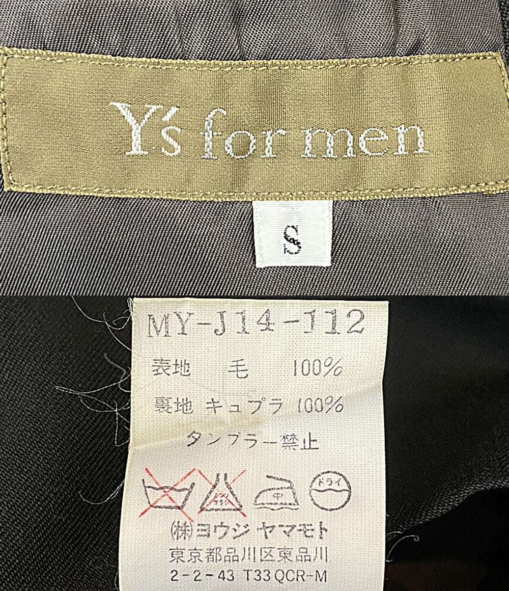Y’s for men テーラードジャケット ブラック MY-J14-J12 メンズ SIZE S ワイズフォーメン