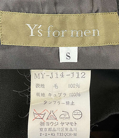 Y’s for men テーラードジャケット ブラック MY-J14-J12 メンズ SIZE S ワイズフォーメン