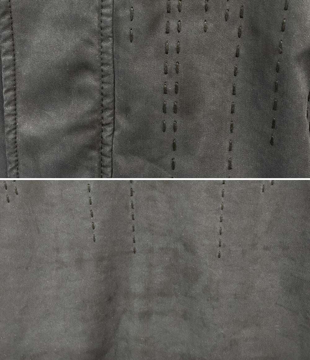 DENHAM ジップブルゾン コットン ネイビー メンズ SIZE S デンハム