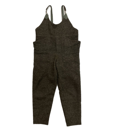 ISSEY MIYAKE ウールオーバーオール ブラウン 70s JH84038 メンズ SIZE 9 イッセイミヤケ