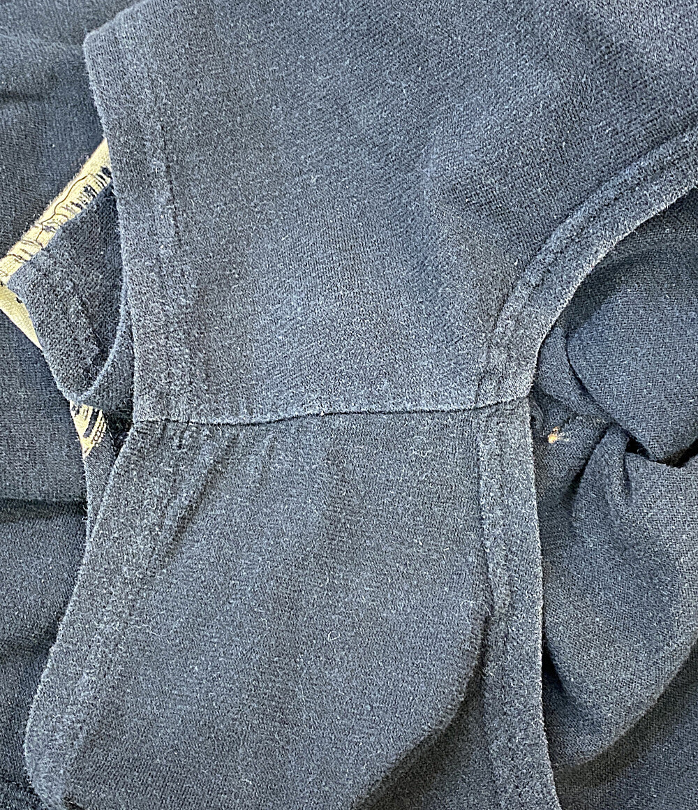 ISSEY MIYAKE MEN タンクトップ 筆タグ プリント ブラック 80s LY12077 メンズ SIZE M イッセイミヤケ メン