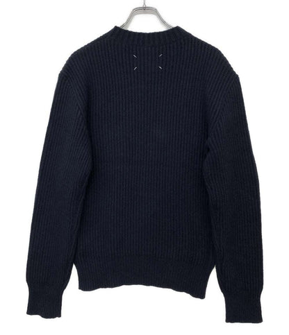 Maison Margiela クルーネックニット アルパカ ネイビー メンズ SIZE M メゾンマルジェラ