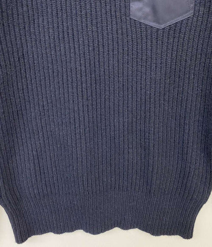 Maison Margiela クルーネックニット アルパカ ネイビー メンズ SIZE M メゾンマルジェラ