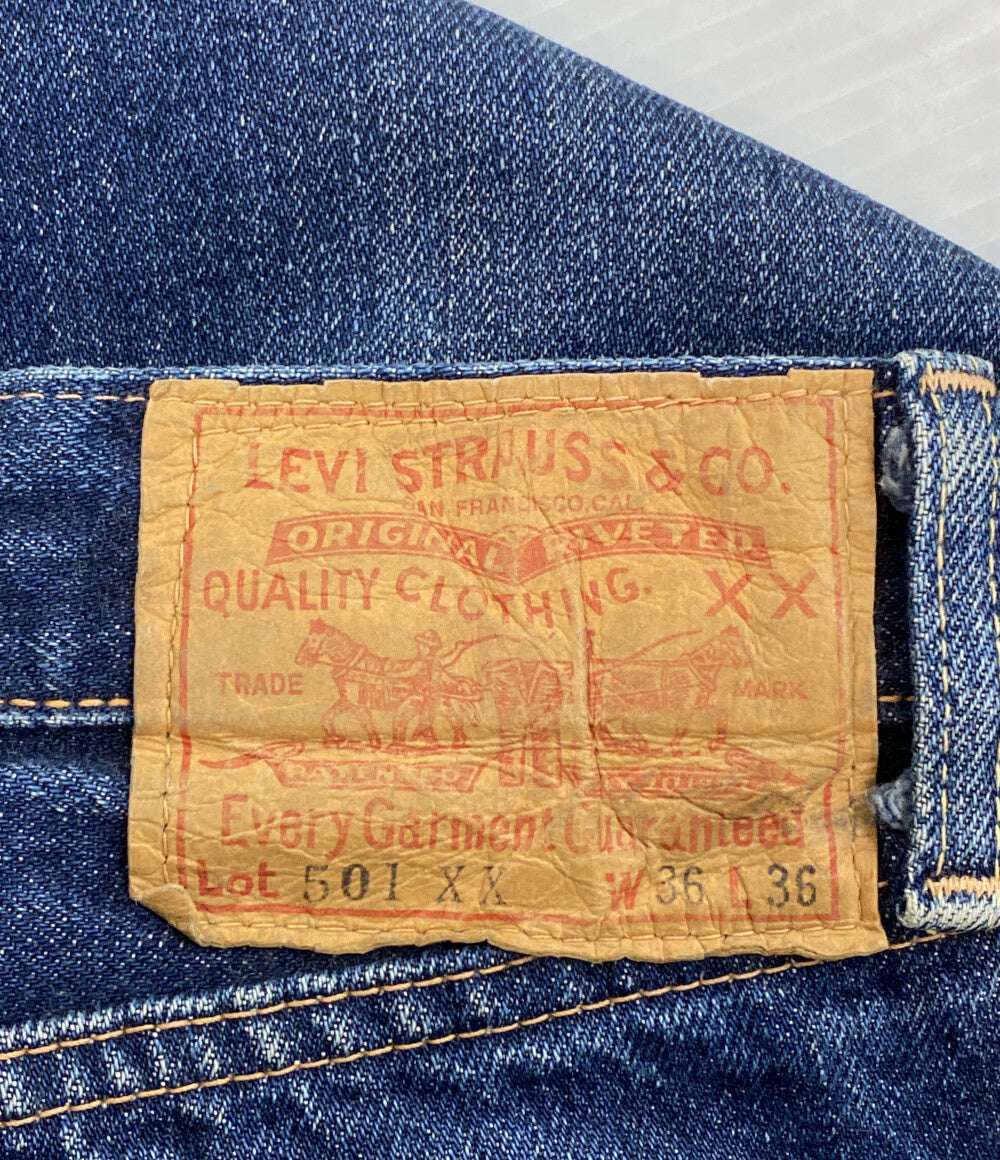 LEVI'S デニムパンツ 日本製 501XX 1955モデル メンズ SIZE 36 リーバイス