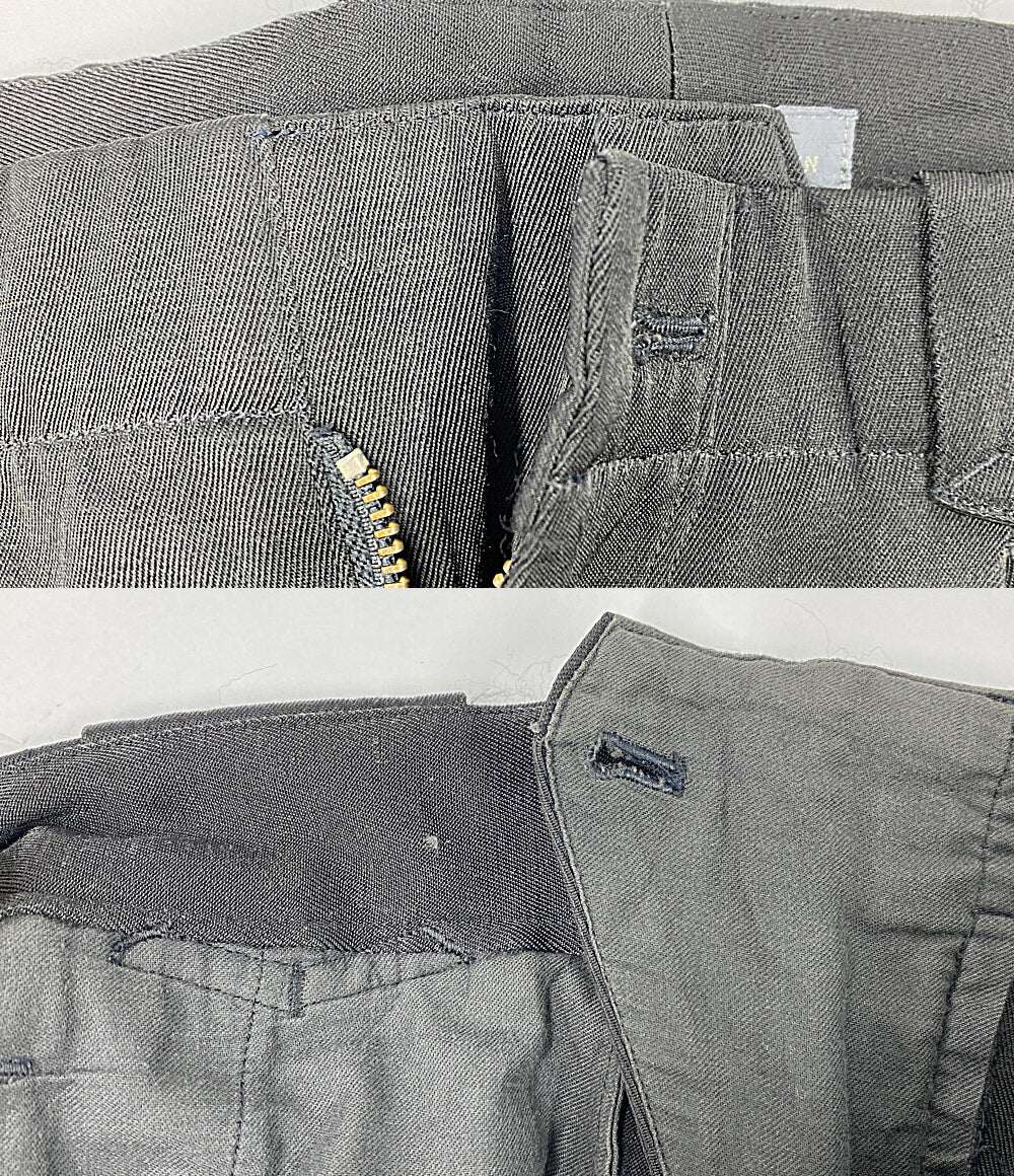 ISSEY MIYAKE MEN サイドジップパンツ 筆タグ 80s LG43716-A メンズ SIZE M イッセイミヤケ メン