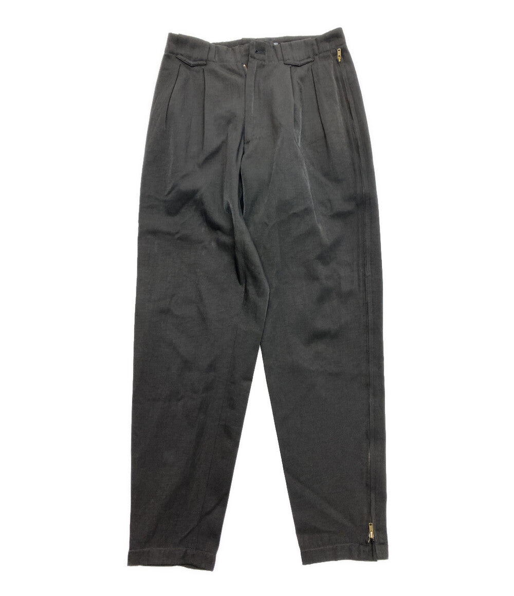 ISSEY MIYAKE MEN サイドジップパンツ 筆タグ 80s LG43716-A メンズ SIZE M イッセイミヤケ メン