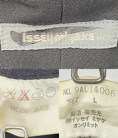 ISSEY MIYAKE MEN プリーツパンツ 筆タグ 80s 9AL14006 メンズ SIZE L イッセイミヤケ メン