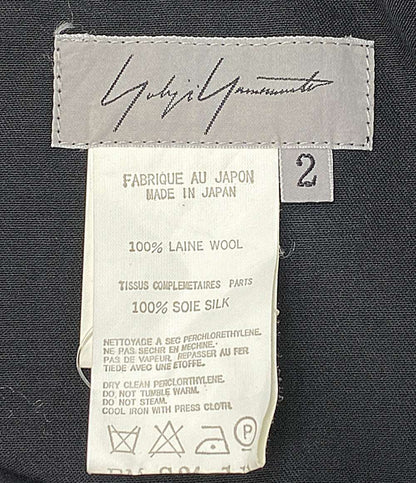 YOHJI YAMAMOTO FEMME ラップスカート 08ss FM-S24-111 レディース SIZE 2 ヨウジヤマモト