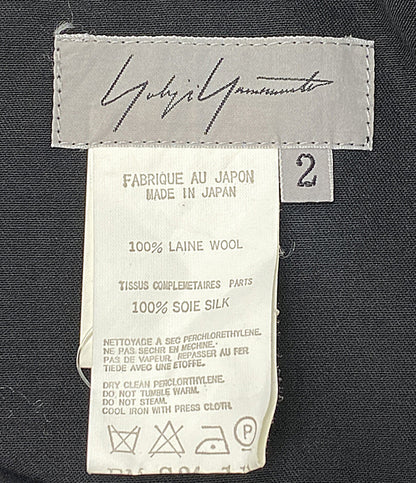 YOHJI YAMAMOTO FEMME ラップスカート 08ss FM-S24-111 レディース SIZE 2 ヨウジヤマモト