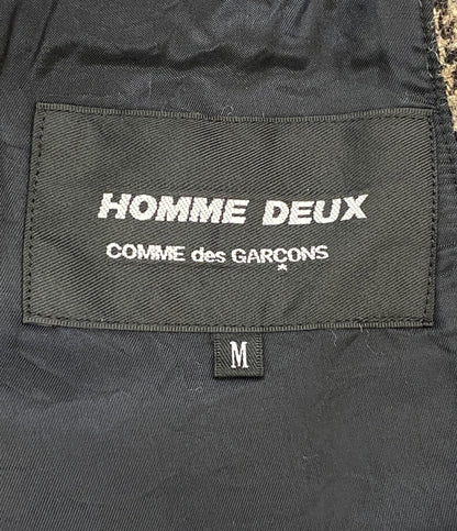 COMME des GARCONS HOMME DEUX コムデギャルソンオムドゥ ウールテーラードジャケット 縮絨 24AW DN-J044 メンズ SIZE M