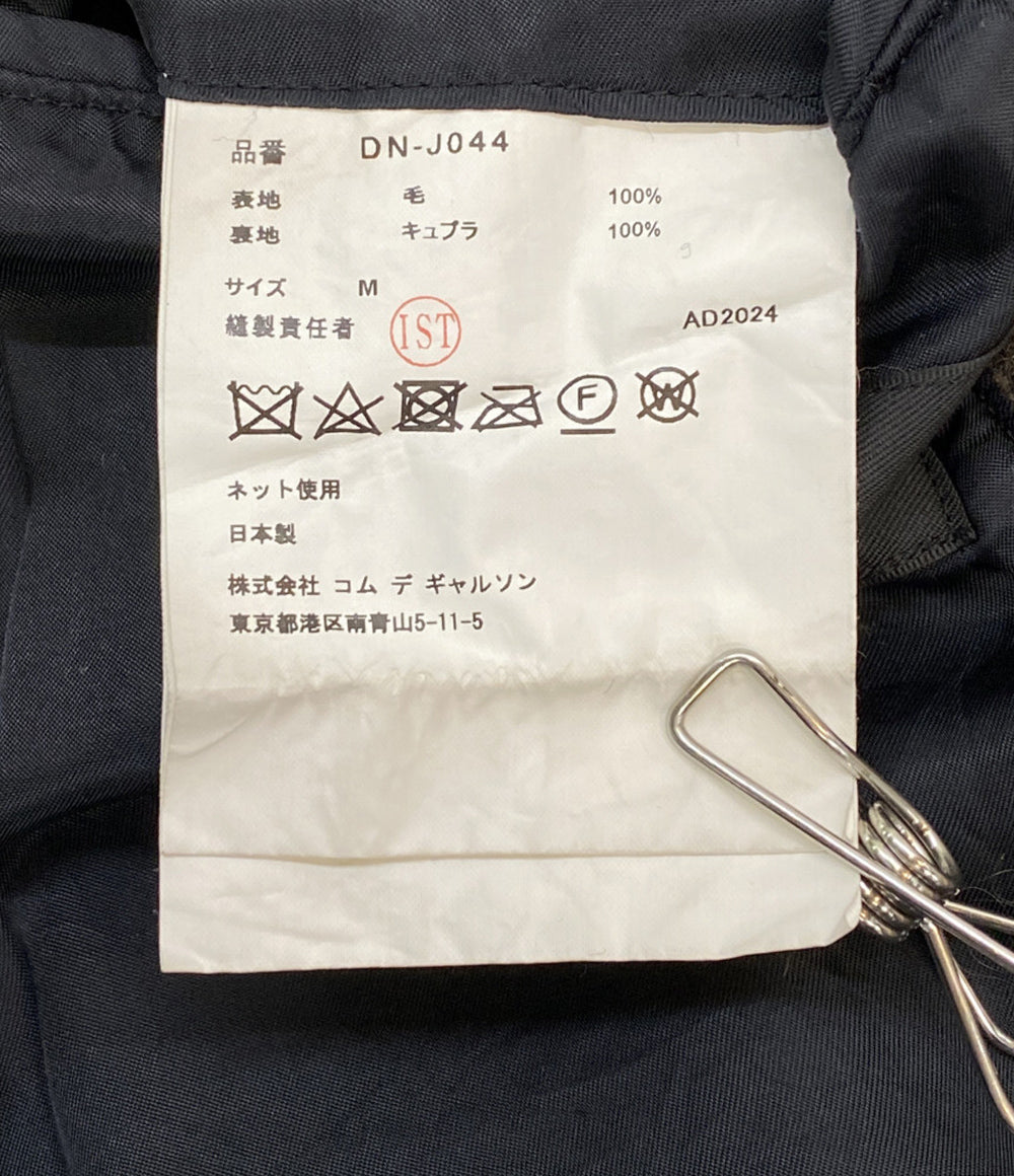 COMME des GARCONS HOMME DEUX コムデギャルソンオムドゥ ウールテーラードジャケット 縮絨 24AW DN-J044 メンズ SIZE M